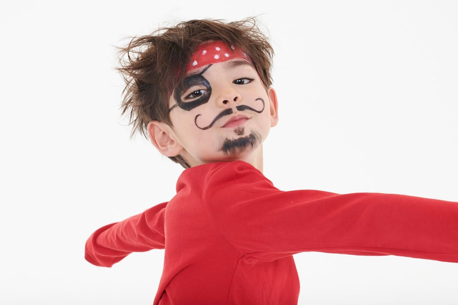 CARIOCA MASK UP Carnival -
Set di 3 colori brillanti a base d'acqua per la pelle in Stick con fantasia MONSTER