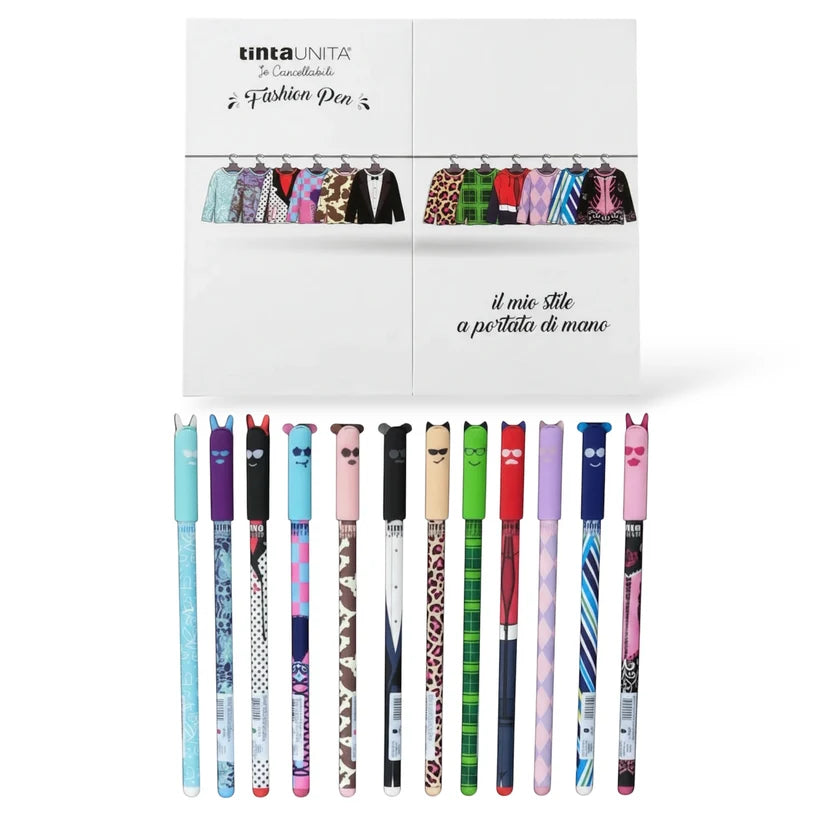 MagneticBox 12 Penne Cancellabili Fashion - Tinta Unita