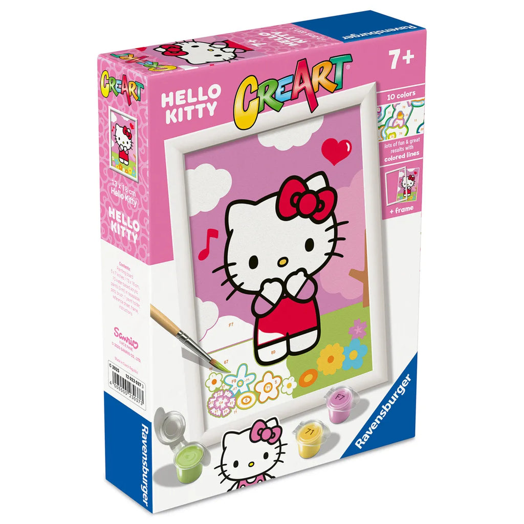 CreArt dipingere con i numeri Hello Kitty