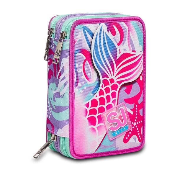 Astuccio 3 Zip Sj Gang Sea Beauty Seven