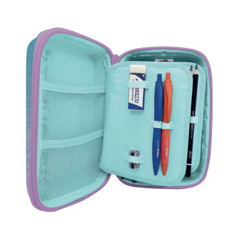 Astuccio One Time Gradient Viola/Azzurro - Tinta Unita