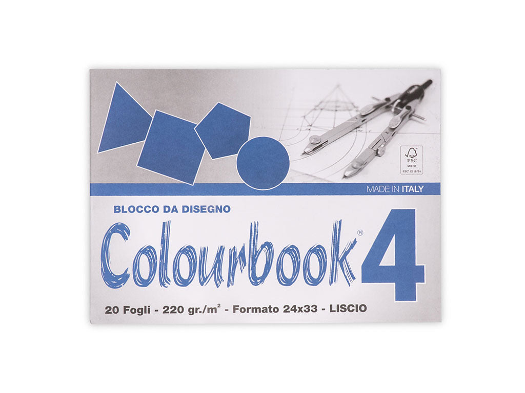 Blocco da disegno C4 24x33 - Colourbook