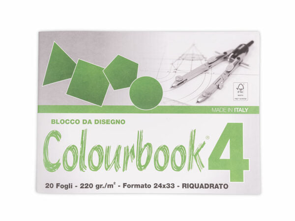 Blocco da disegno C4 24x33 - Colourbook