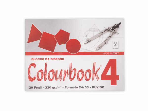 Blocco da disegno C4 24x33 - Colourbook