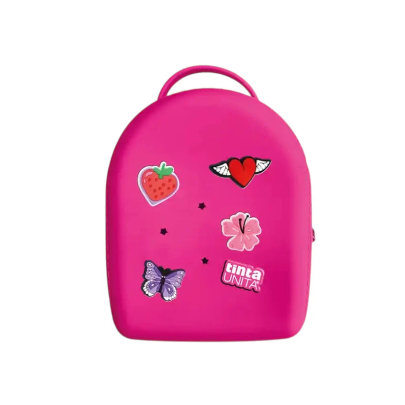 Zainetto in silicone con pins - Tinta Unita Click