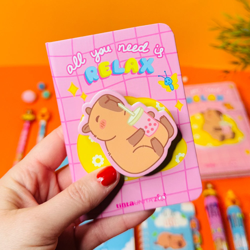 Mini blocchetto Spinner Capybara - Tinta Unita