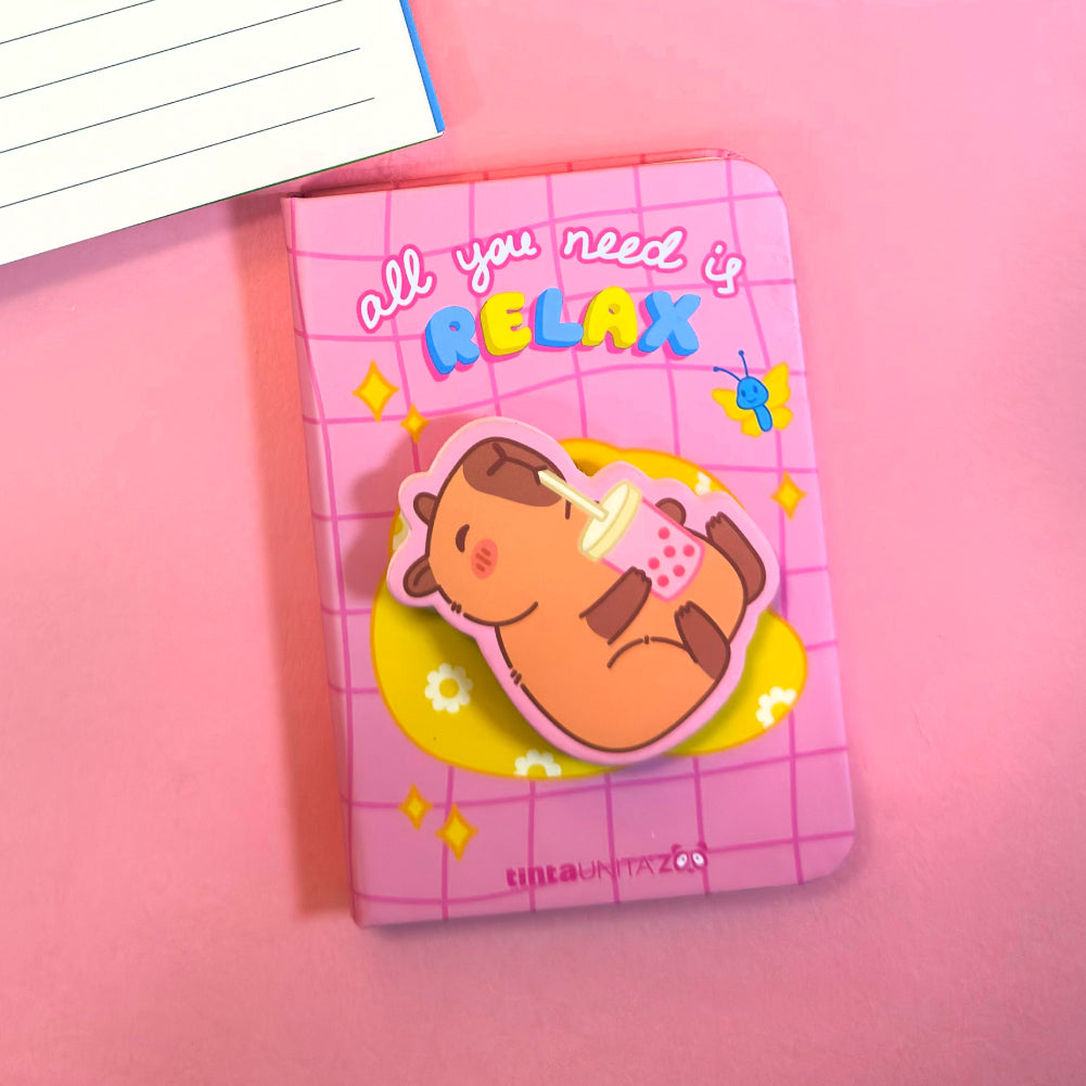 Mini blocchetto Spinner Capybara - Tinta Unita