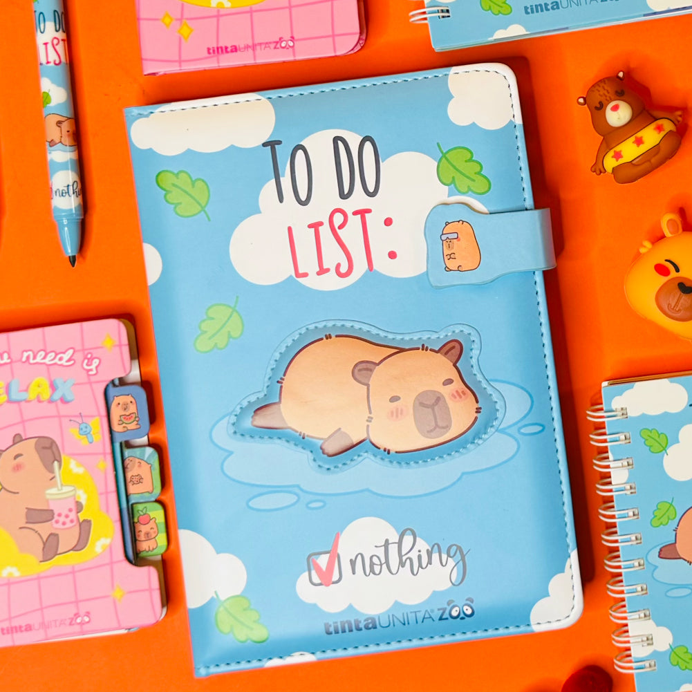 Notebook / Diario segreto Capybara - Tinta Unita