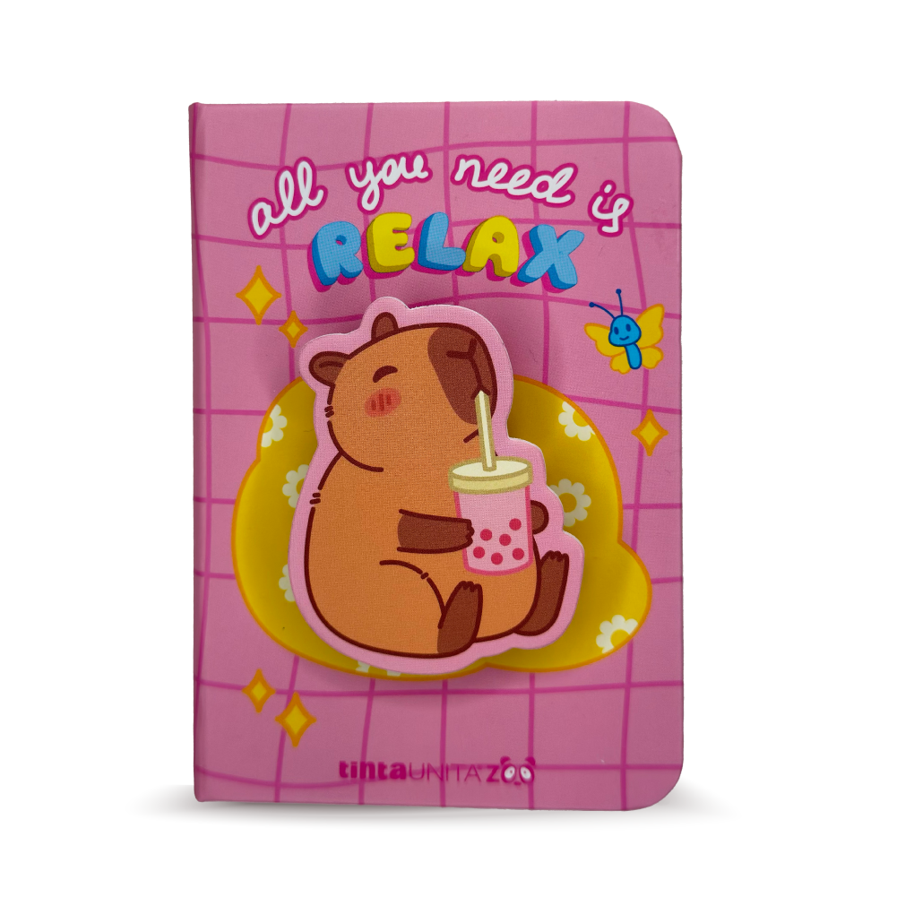 Mini blocchetto Spinner Capybara - Tinta Unita