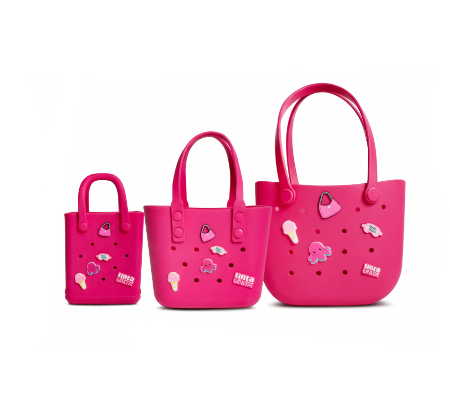 Borsa in Eva Fucsia - Tinta Unita Click