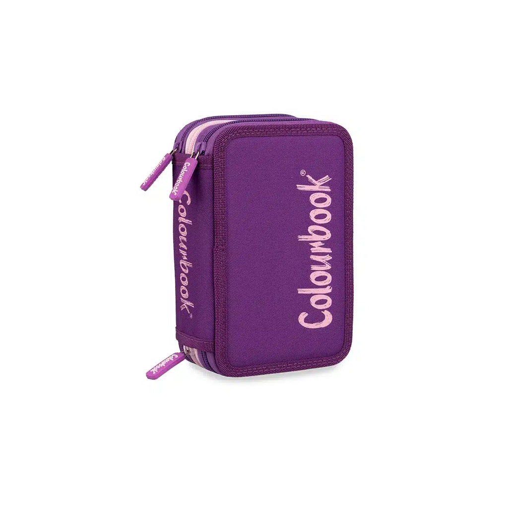 Astuccio 3 zip Bicolor - Colourbook