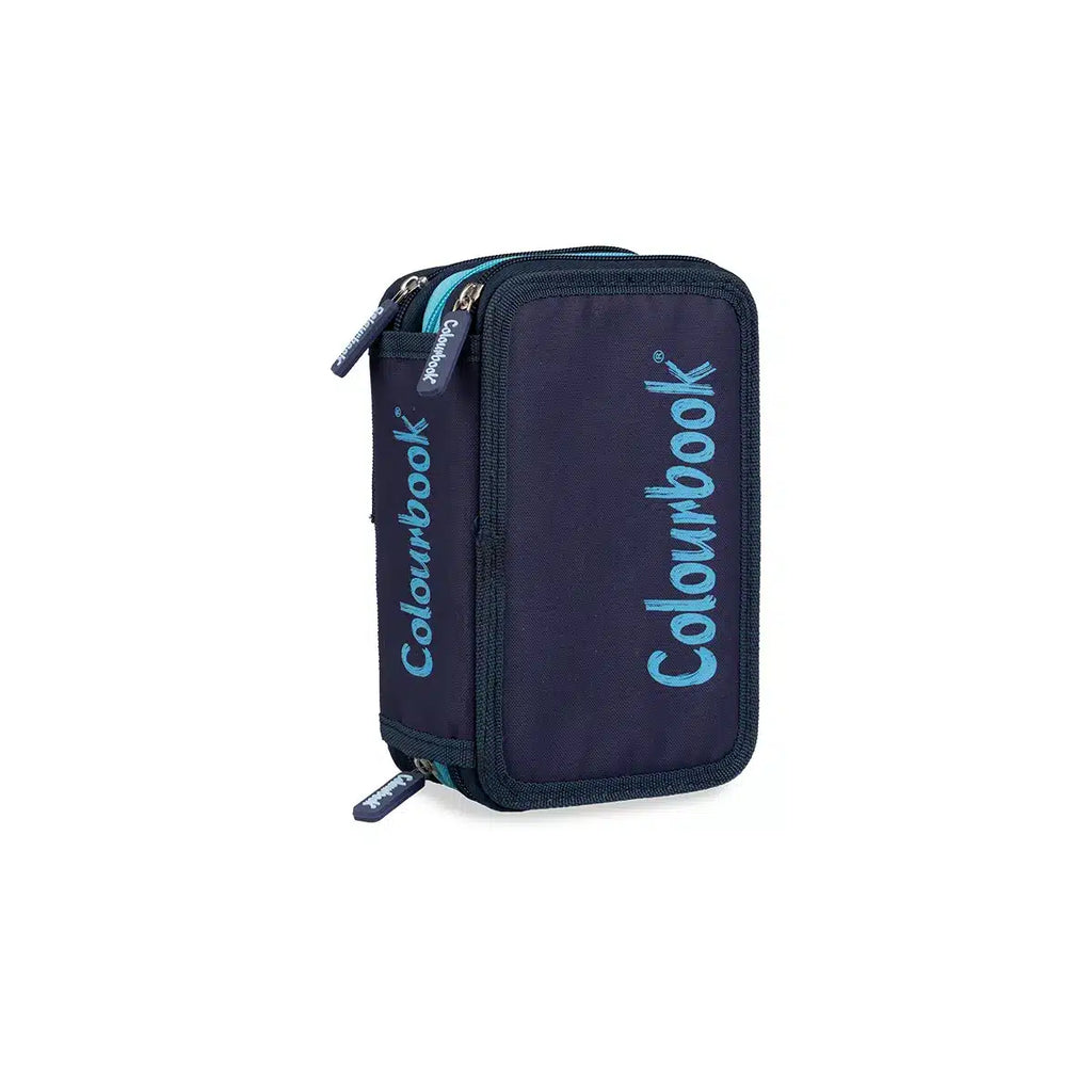 Astuccio 3 zip Bicolor - Colourbook