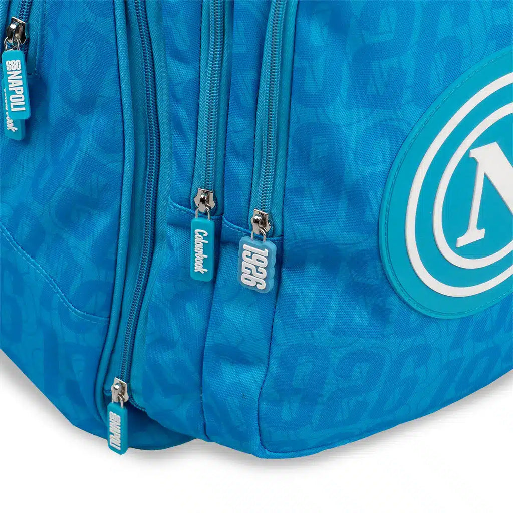 Trolley scuola SSC Napoli 37 litri con pallone ufficiale omaggio