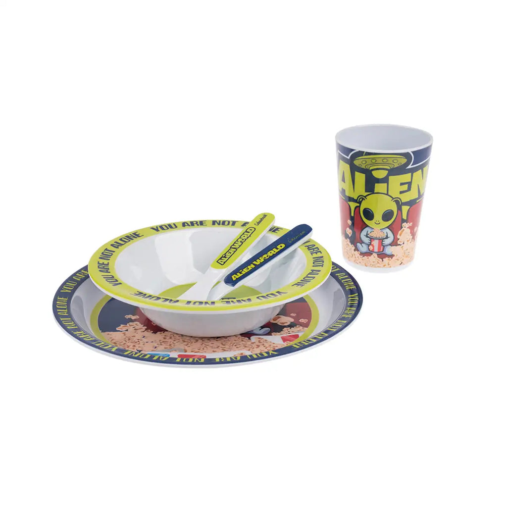 Set pappa completo Alien World – 5 pezzi BPA free