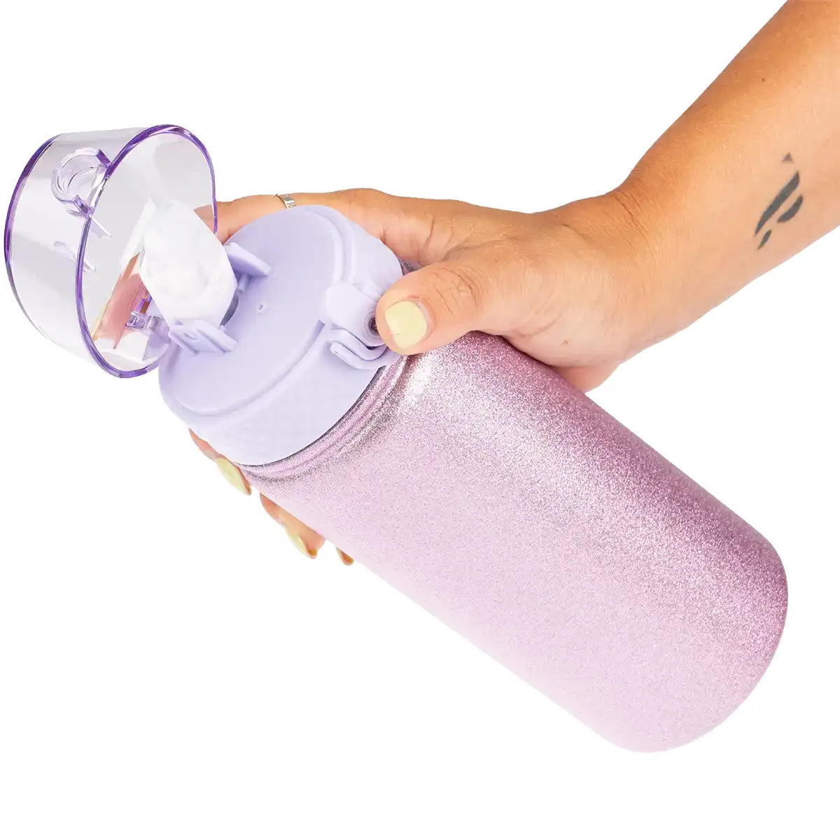 Borraccia termica Glitter 550ml - Colourbook