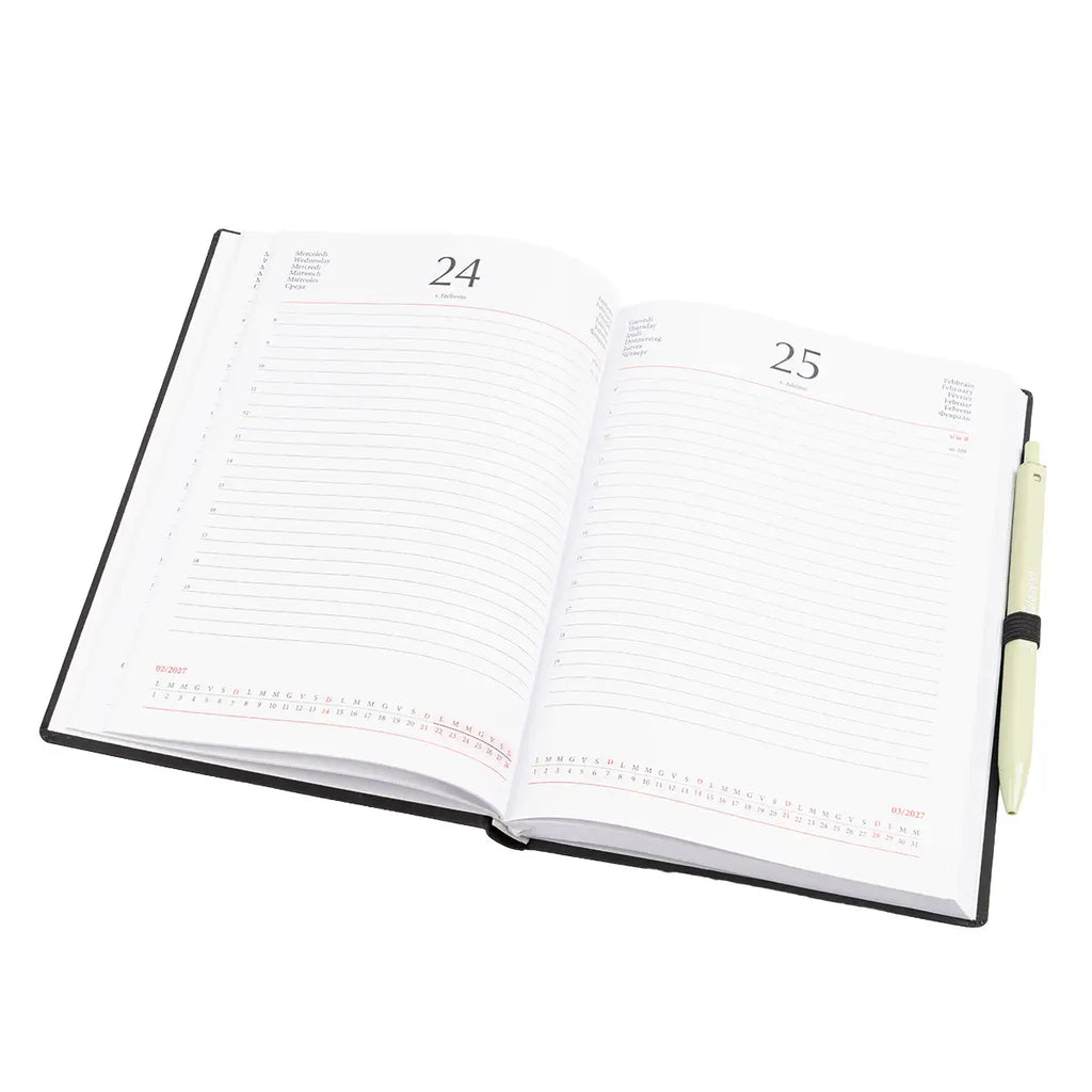 Agenda giornaliera 2027 17x24cm - Colourbook