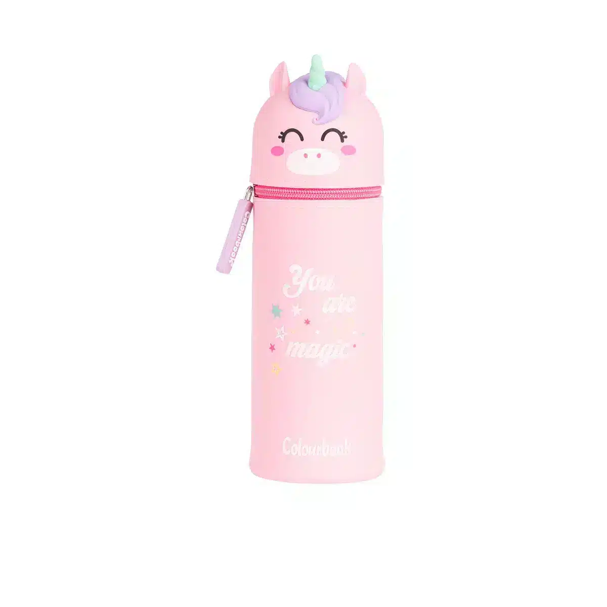Astuccio portapenne in silicone Unicorn - Colourbook