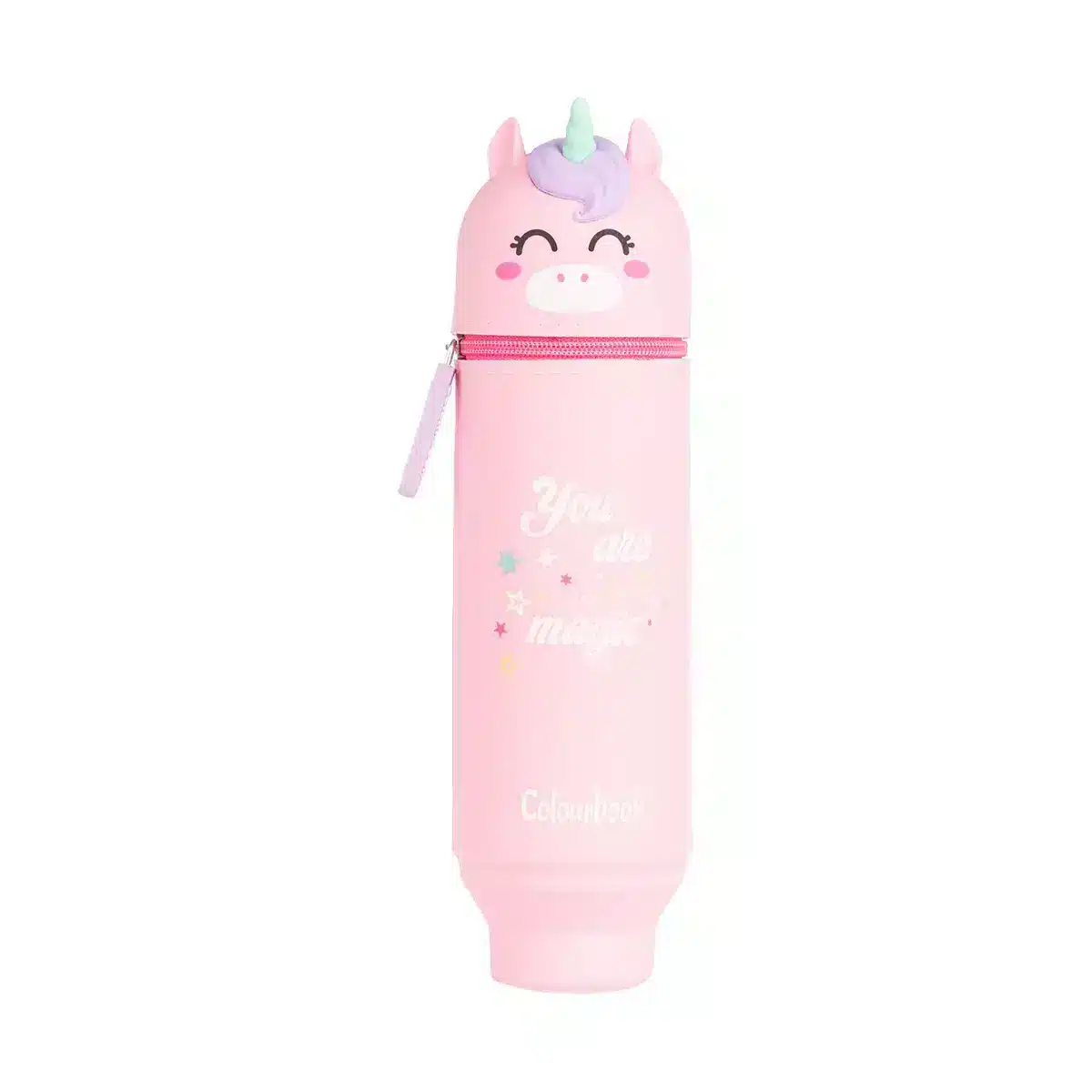 Astuccio portapenne in silicone Unicorn - Colourbook