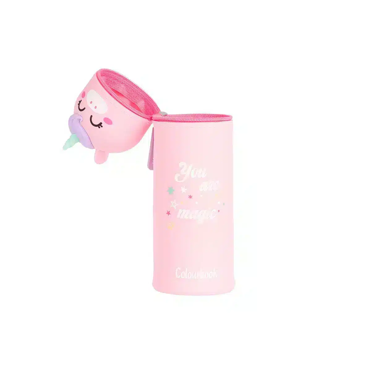 Astuccio portapenne in silicone Unicorn - Colourbook