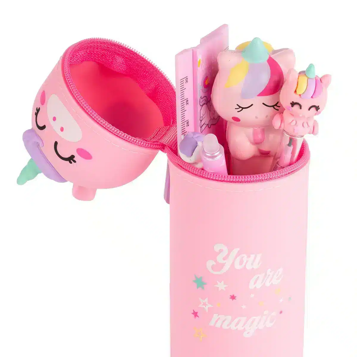 Astuccio portapenne in silicone Unicorn - Colourbook