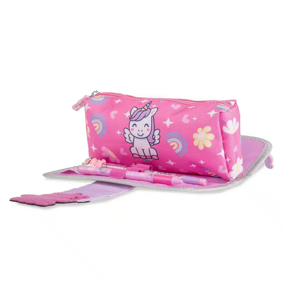 Portapenne 2 in 1 Unicorn - Colourbook