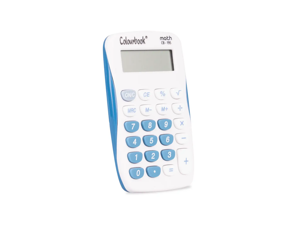 Calcolatrice tascabile 8 cifre MATH CB-195 - Colourbook