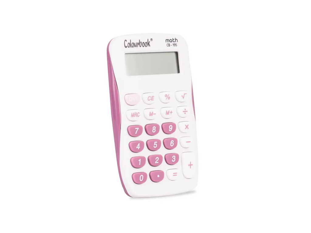 Calcolatrice tascabile 8 cifre MATH CB-195 - Colourbook