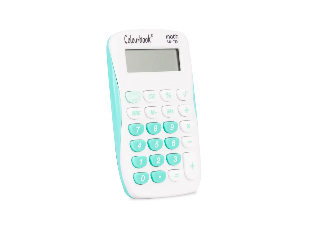 Calcolatrice tascabile 8 cifre MATH CB-195 - Colourbook
