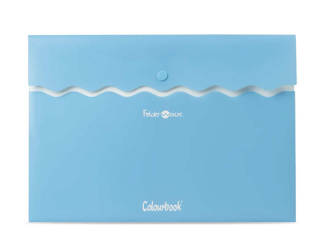 Portadocumenti A4 con bottone – Folder Wave