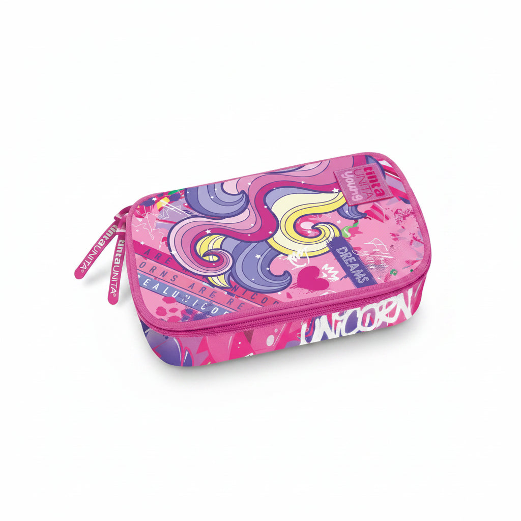 Astuccio Oval Jumbo Unicorn - Tinta Unita Young