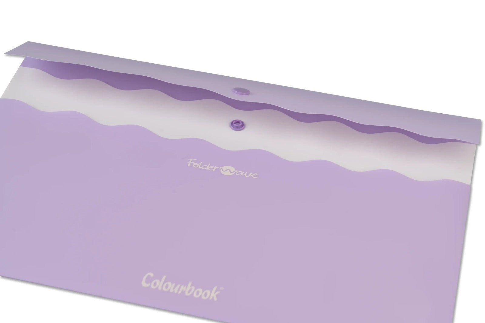 Portadocumenti A4 con bottone – Folder Wave