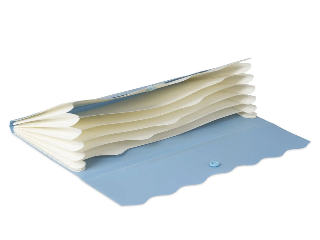 Portadocumenti 11x23cm con soffietto – Folder Wave