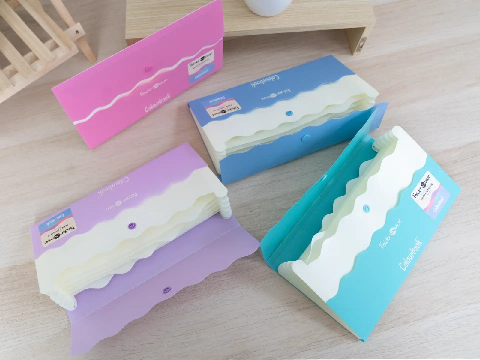 Portadocumenti 11x23cm con soffietto – Folder Wave