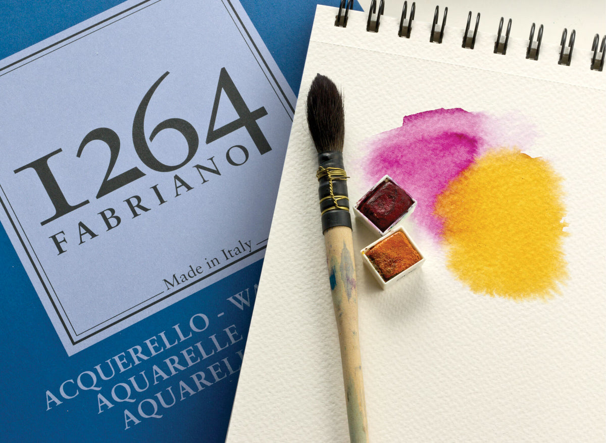 Fabriano 1264 Acquerello Blocco spiralato