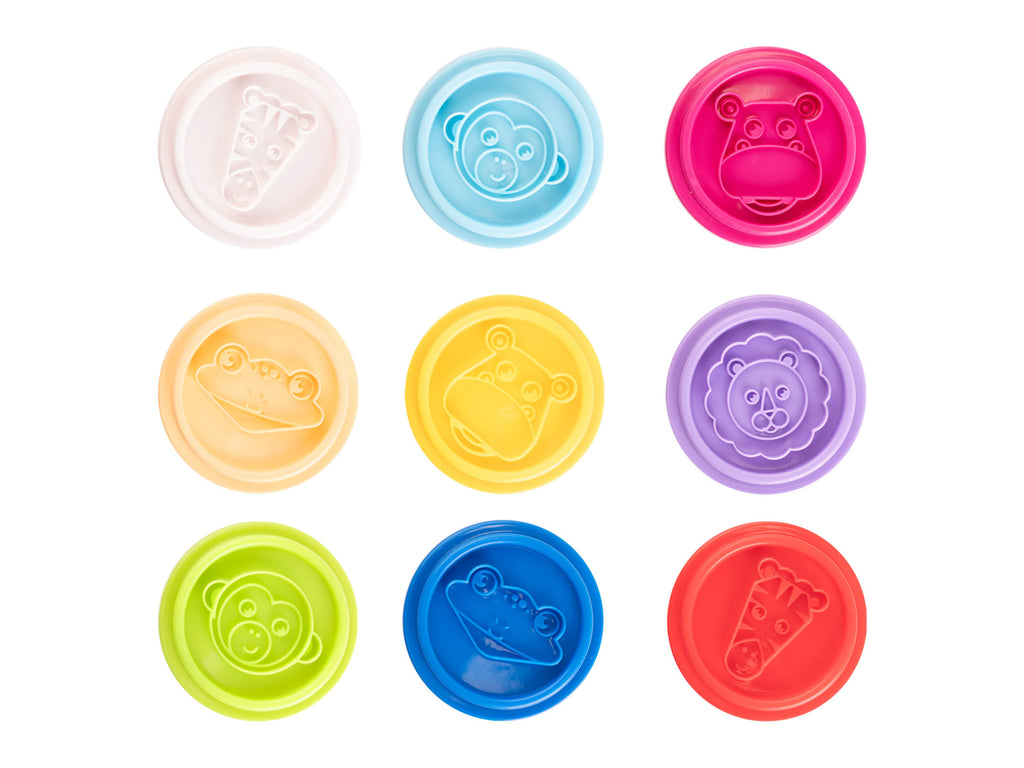 Set 9 vasetti plastilina KidDO’ - Colourbook