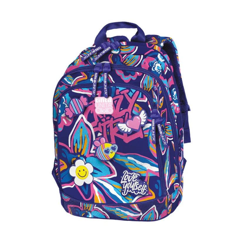 Zaino Dream Cross Crazy Girl - Tinta Unita Click