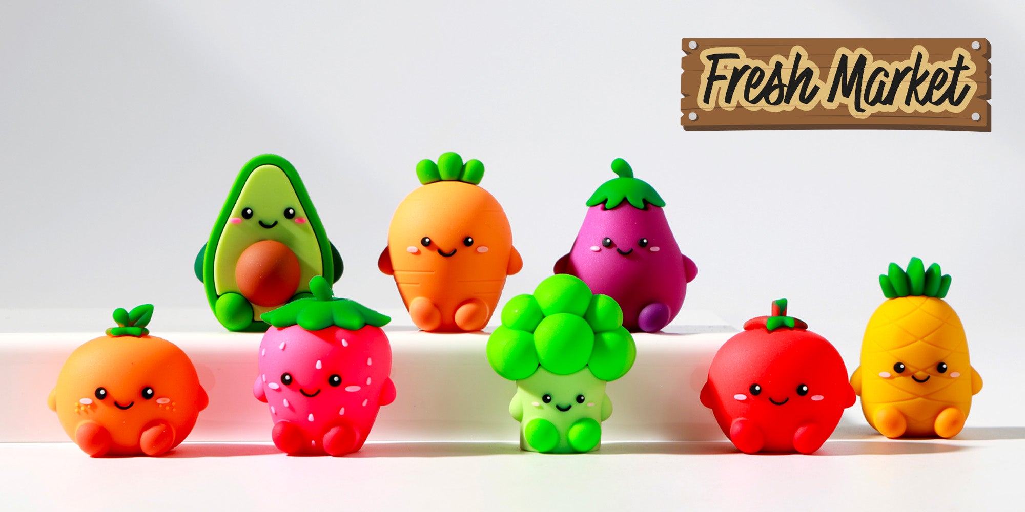 Gomme 3D FRESH MARKET - Itotal