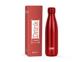 Borraccia Termica 500 ml rosso metallizzato - i-Drink
