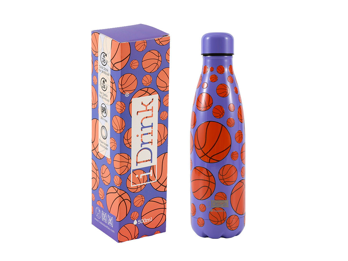 Borraccia Termica 500 ml BASKETBALL -  i-Drink