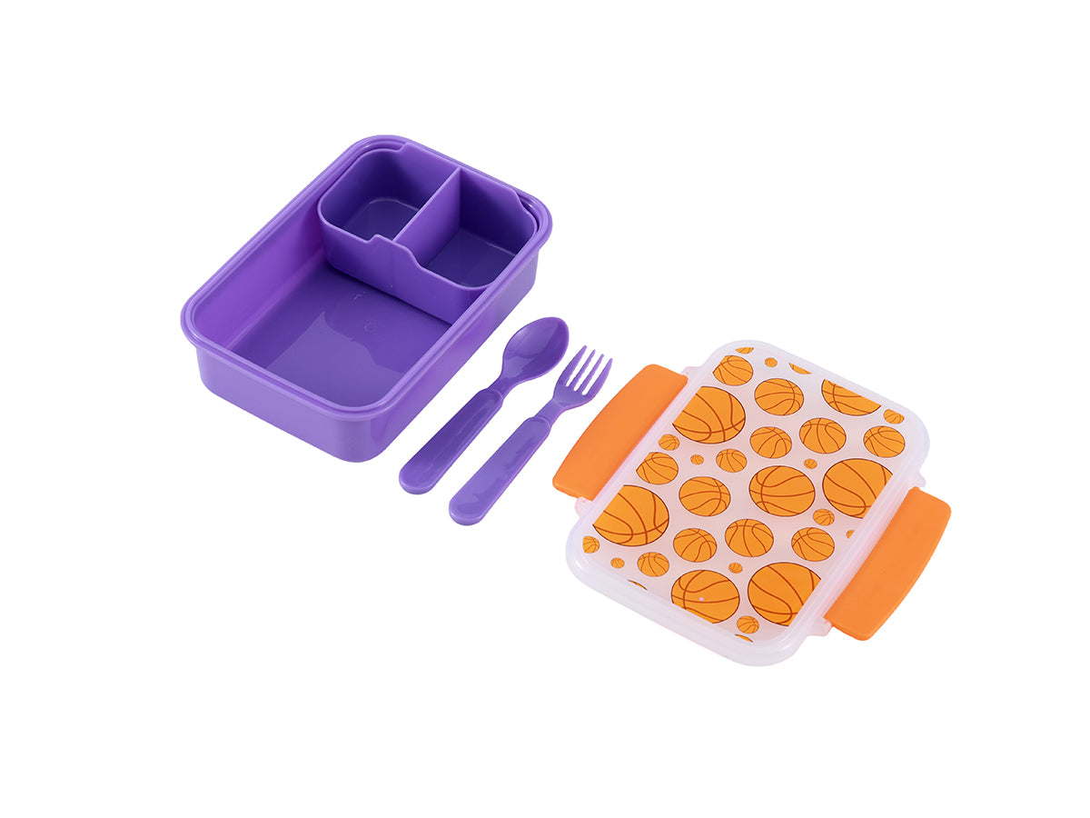 Lunch Box BASKETBALL con posate - Itotal