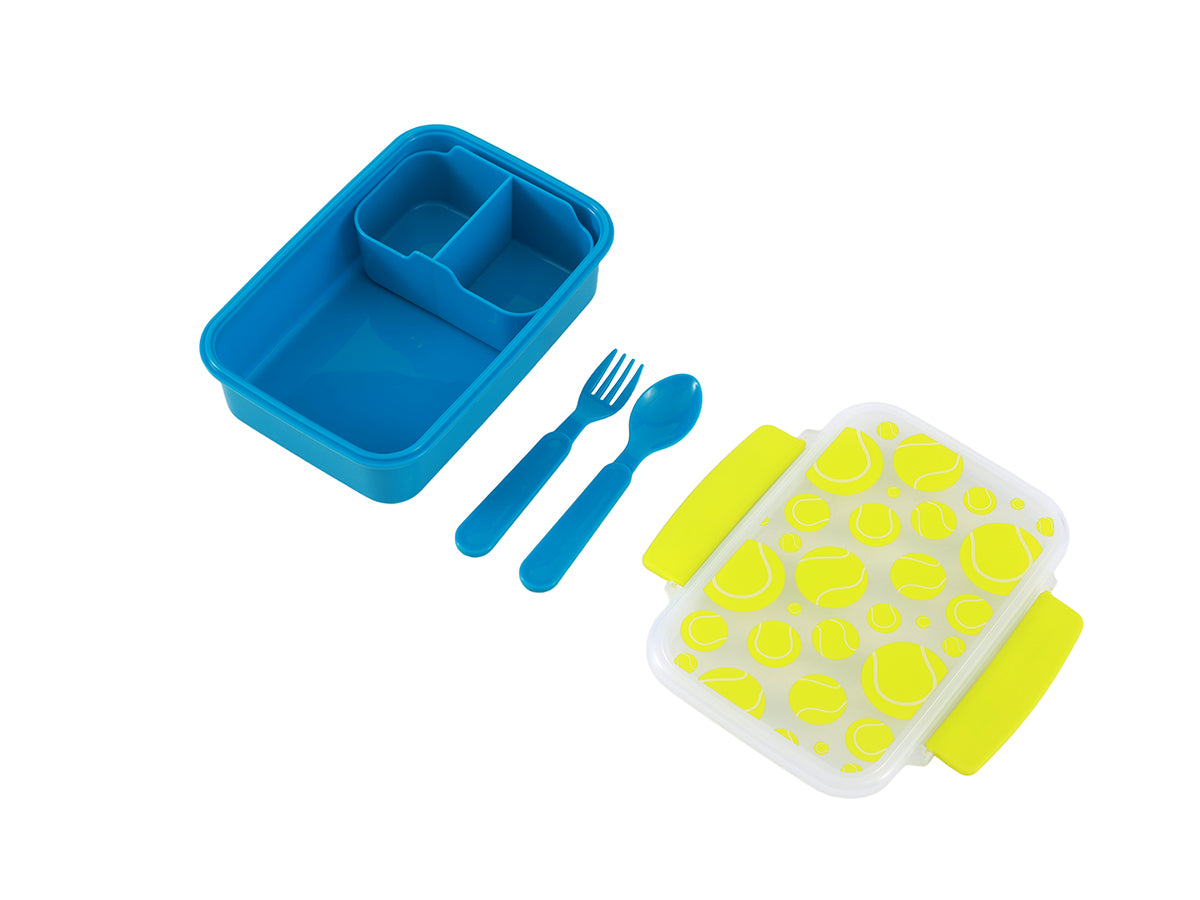 Lunch Box TENNIS con posate - Itotal