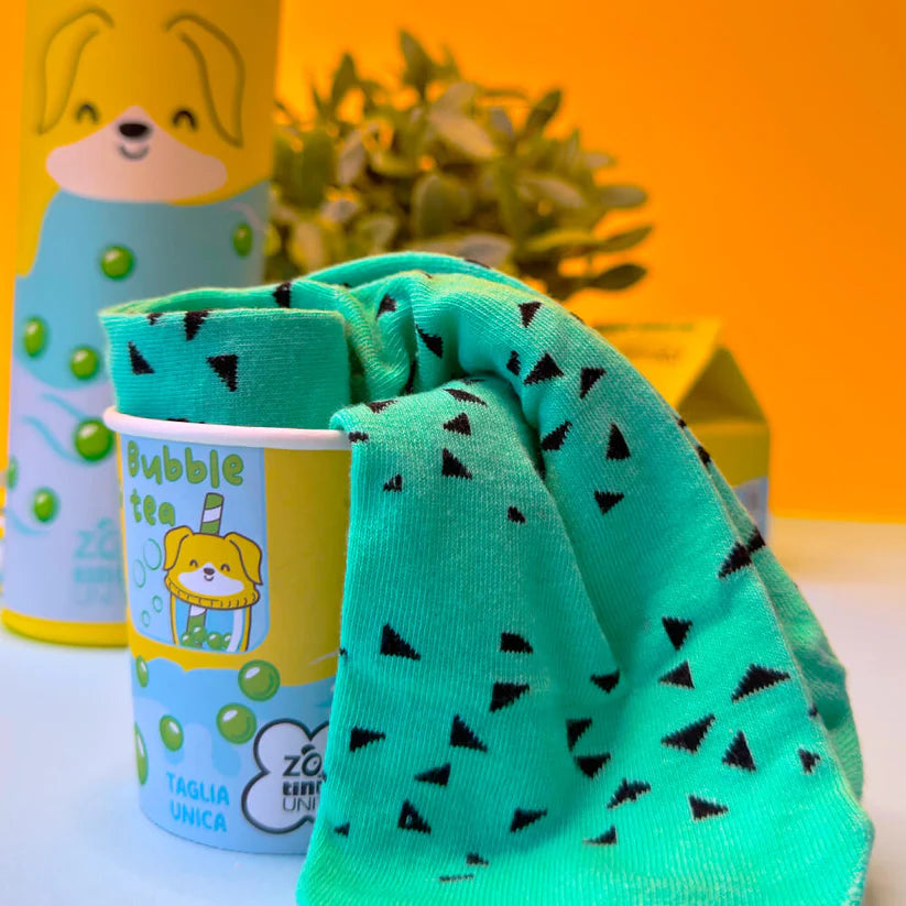 Calzini Bubble Tea - Tinta Unita