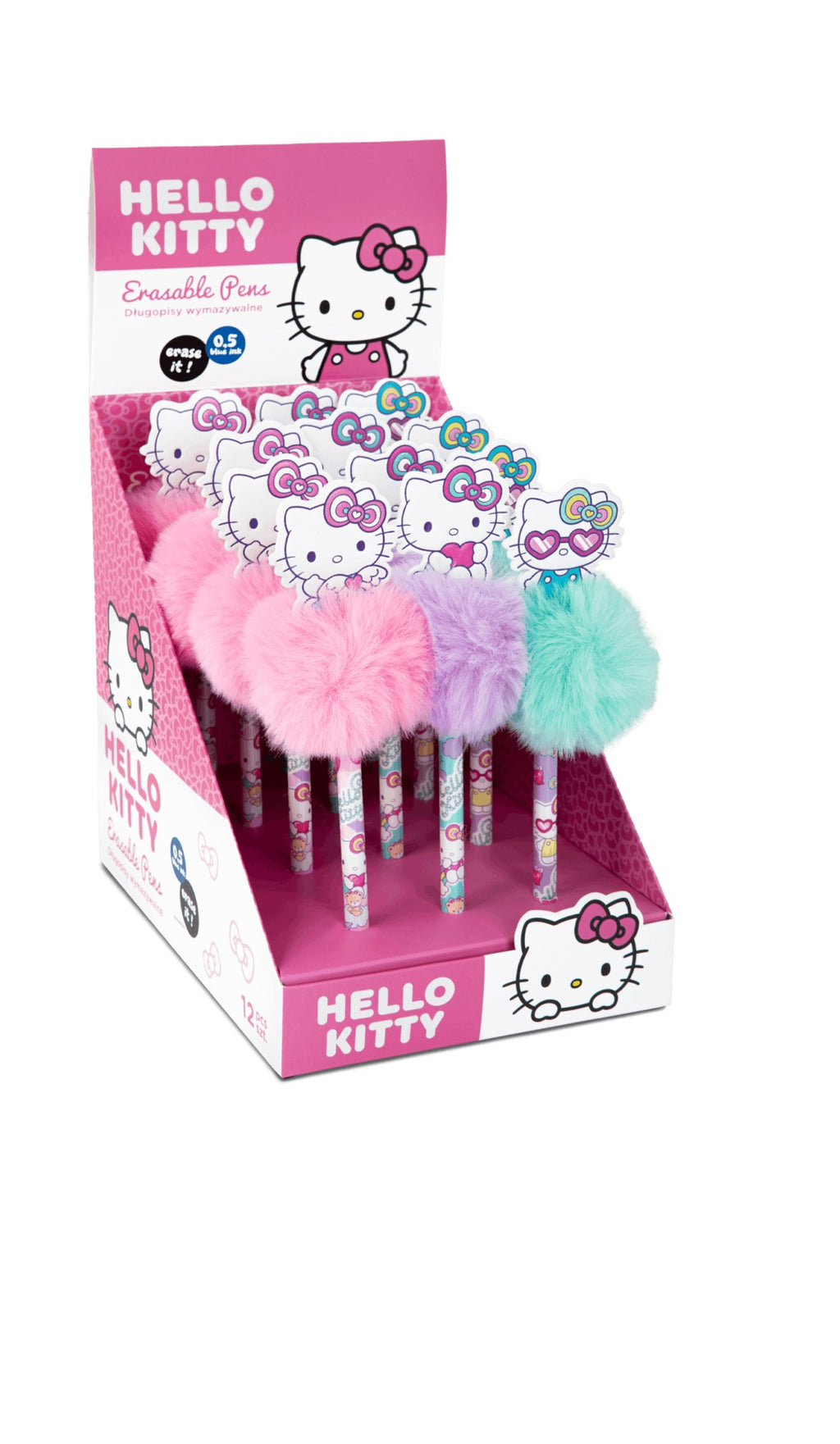 Penna Cancellabile Fluffy Hello Kitty