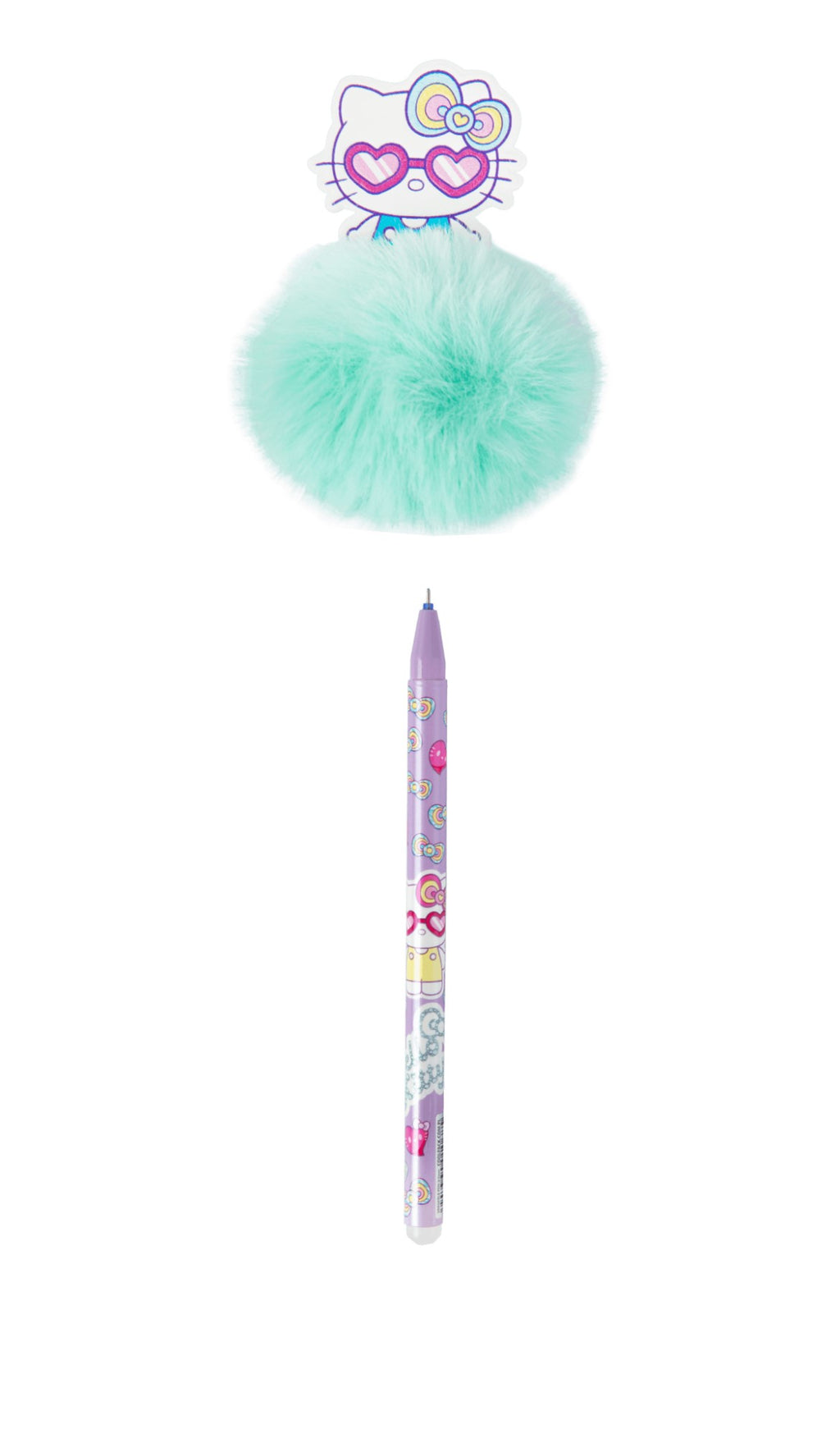 Penna Cancellabile Fluffy Hello Kitty