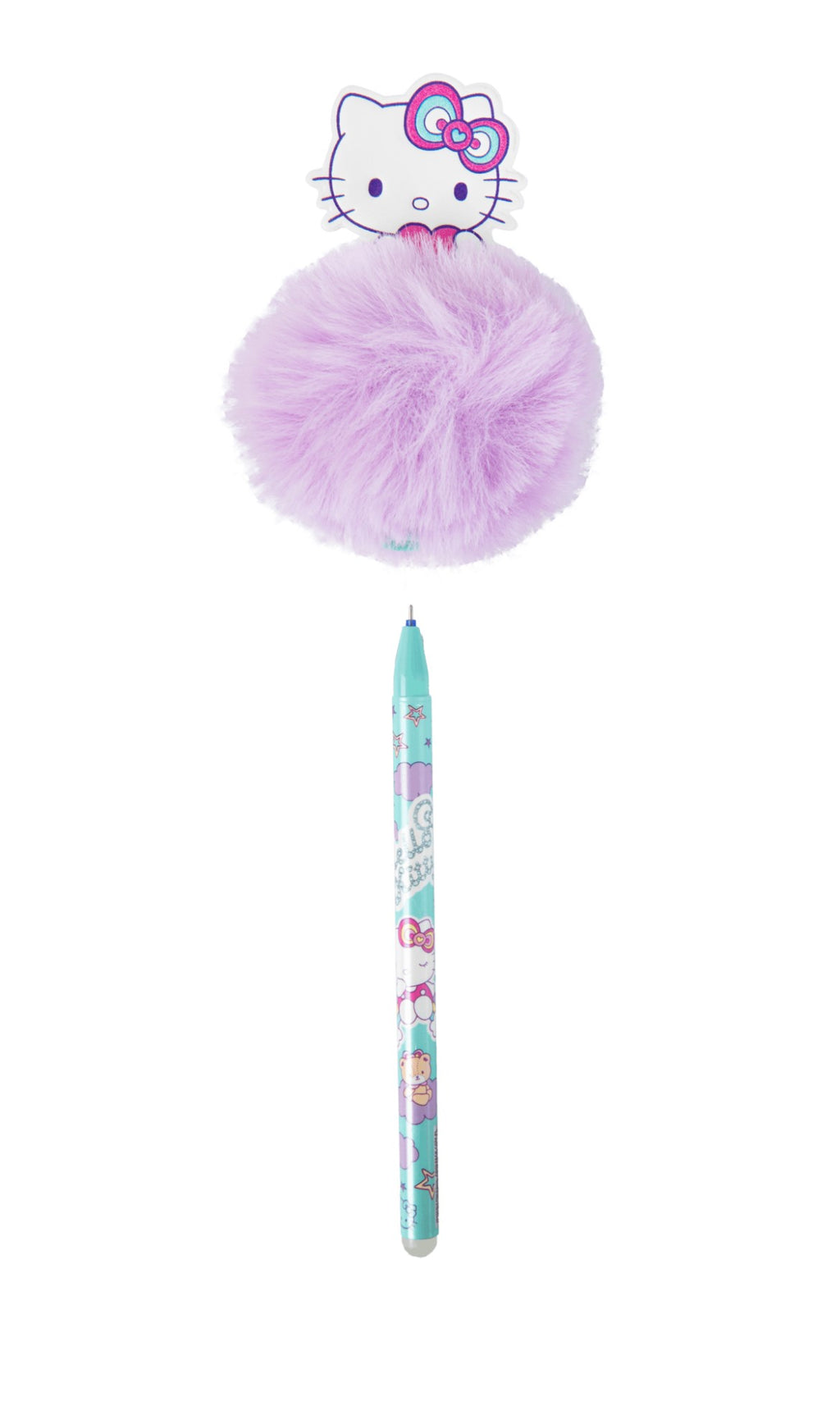 Penna Cancellabile Fluffy Hello Kitty