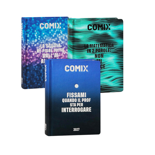 Diario Formato Mini Giornaliero 16 Mesi 2026/2027 - COMIX