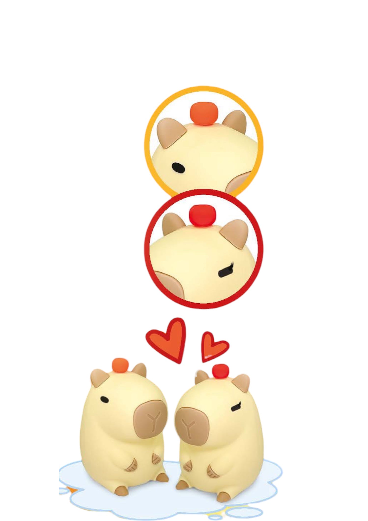 Lampada Capibara in silicone - Lebez