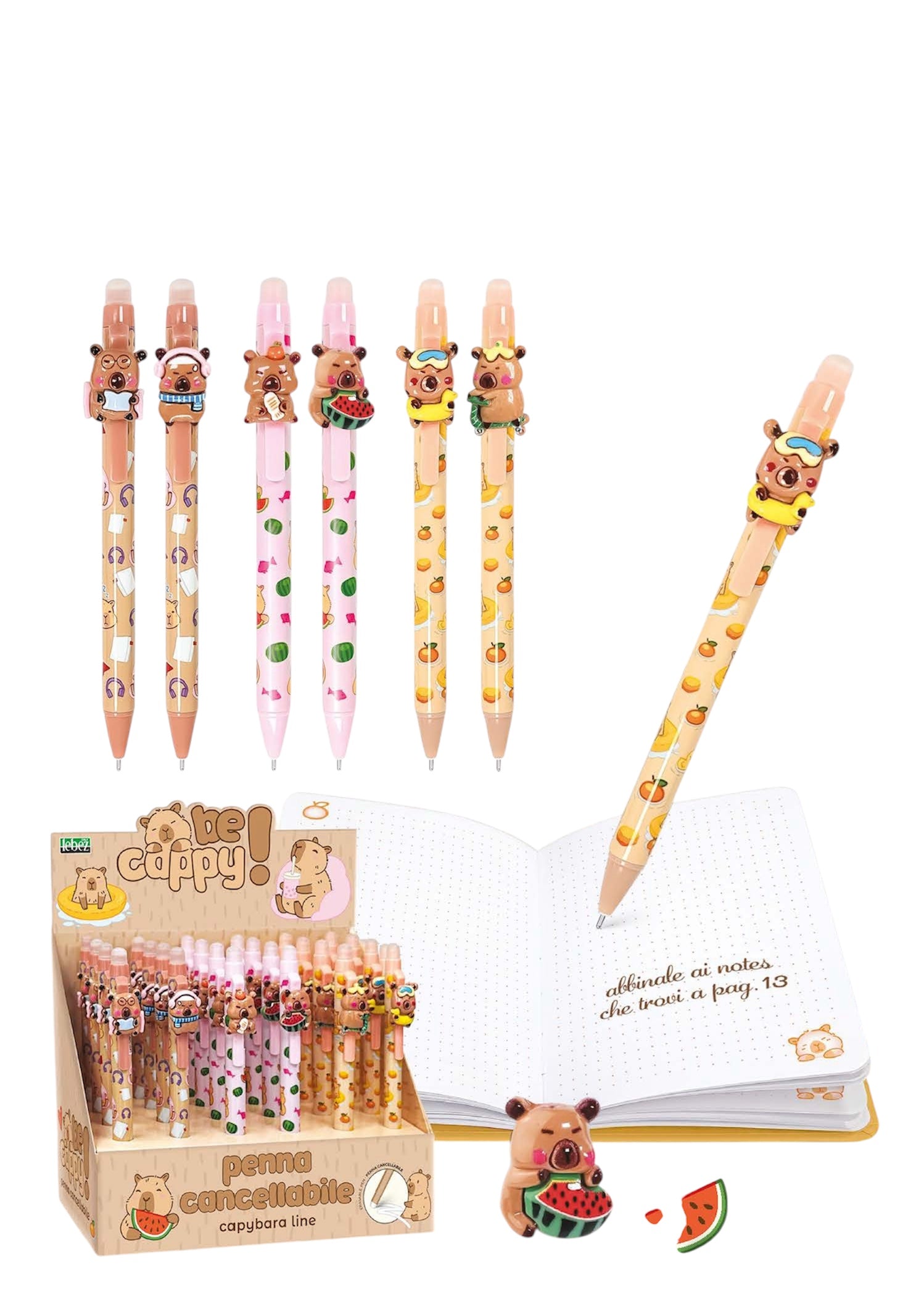 Penna cancellabile Capibara - Lebez