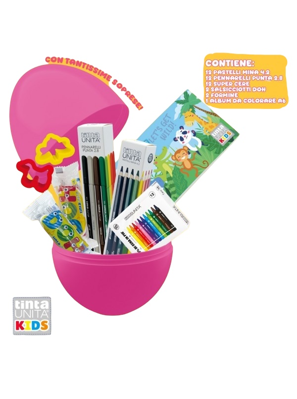 Uovo di Pasqua Sorpresuovo -  TintaUnita Kids