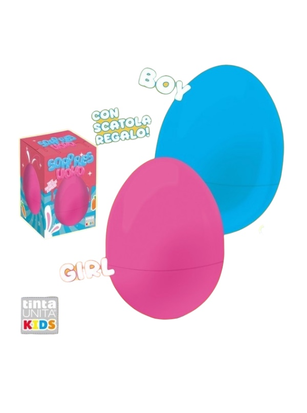 Uovo di Pasqua Sorpresuovo -  TintaUnita Kids